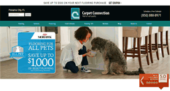 Desktop Screenshot of carpetconnectionpc.com